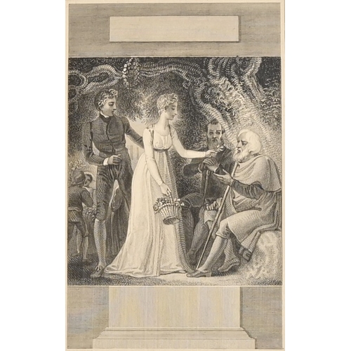 642 - Shakespeare. A folio of approx. 100 Shakespearean prints, 18th-early 19th c, including by &/or a... 