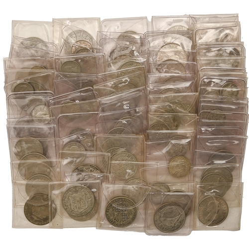 250 - Coins. Pre-1947 silver c£3.70 face, others in base metal
