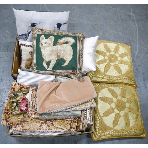 534 - An antique style wall hanging of The Adoration of the Magi after Reubens, 163 x 120cm, a smaller exa... 