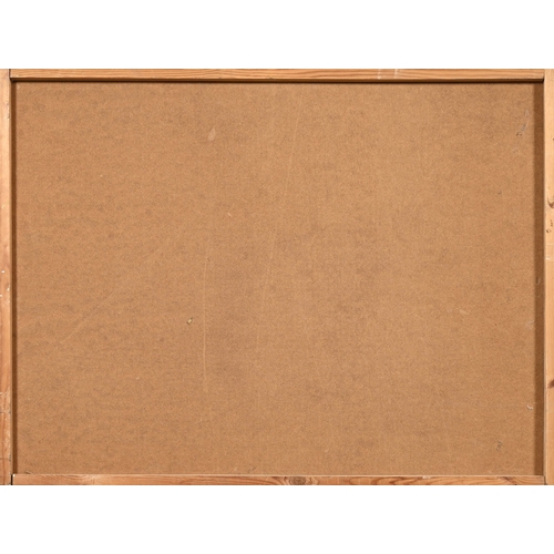 618 - 20th century School – The Folies Bergère, signed, oil on hardboard, 103 x 76cm and three other works... 