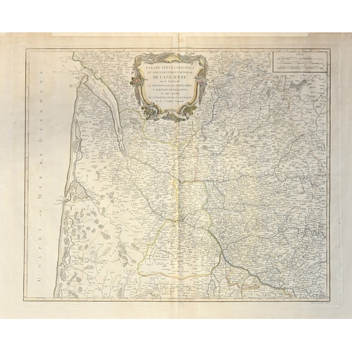 629 - Robert de Vaugondy, Didier (1723-1786); Robert de Vaugondy, Gilles (1688-1766) - Provence, double pa... 