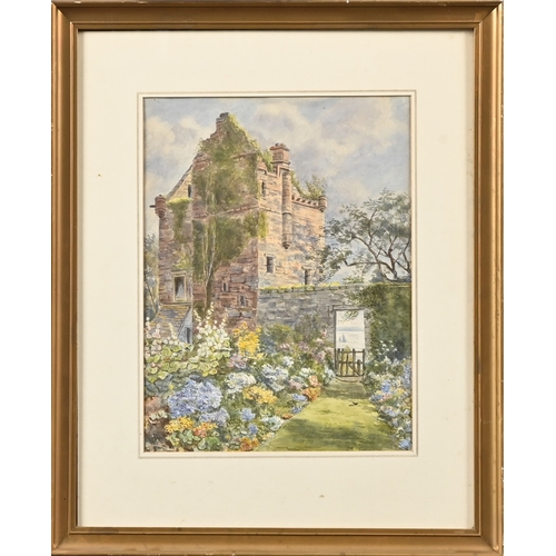 104 - John Ellis (1854-1919) - Clovelly, signed, watercolour, 35.5 x 26.5cm and miscellaneous other waterc... 