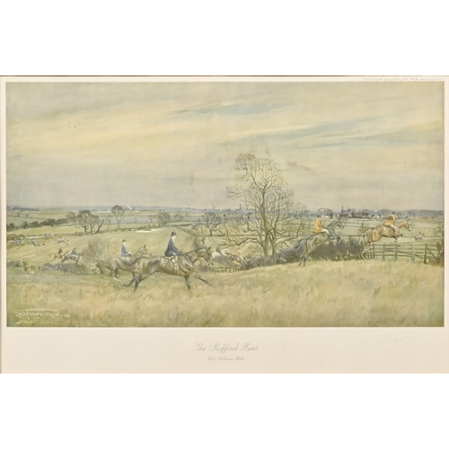 107 - Lionel Edwards (1878-1966) – The Croome, reproduction printed in colour, published by Eyre & Spo... 