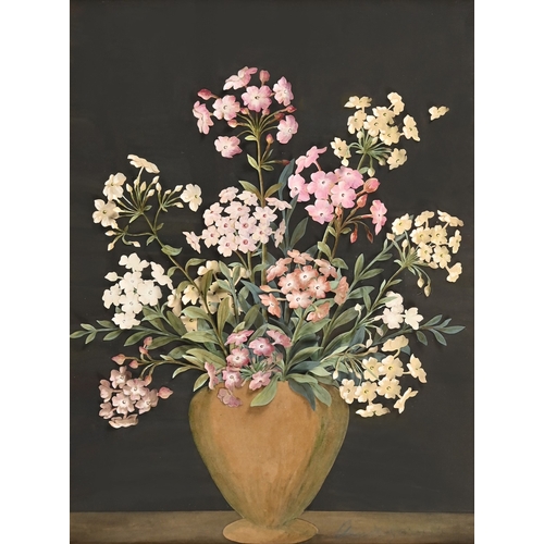 112 - Claude Garnett (1864-1950) - Calendulas and other subjects, five, watercolour, gouache and cut paper... 