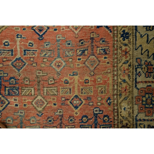 165 - A Kurdish long rug , early 20th c,  120 x 288cm