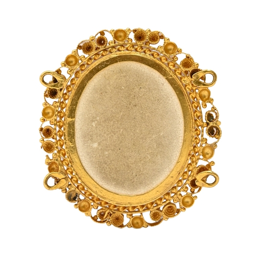 4 - An Indian portrait miniature of the Maharaja Ranjit Singh (r1780-1893)  Delhi School, mid 19th c, mo... 