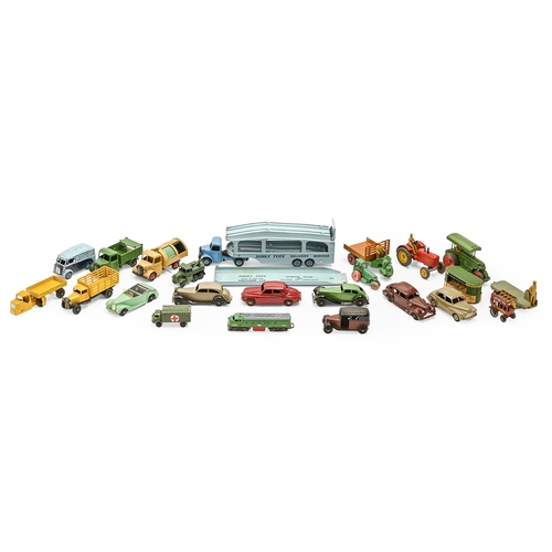 172 - Miscellaneous Dinky and other diecast vehicles, 20th c and later, to include military, farm and cons... 