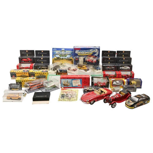 175 - Miscellaneous Burago and other diecast vehicles, to include Ferrari 250 GTO (1962), Ferrari 360 Medi... 