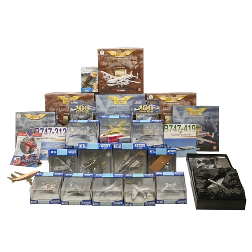 178 - Miscellaneous Corgi Aviation Archive and other diecast aircraft, etc, mostly boxed