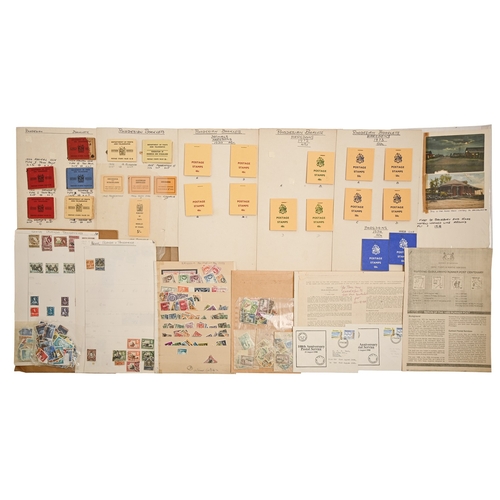 188 - An extraordinary old &lsquo;collection of collections&rsquo; of the postage stamps of Rhodesia, 1892... 