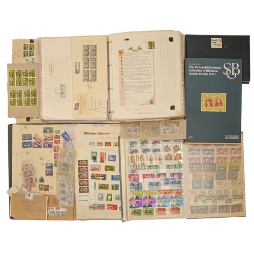 188 - An extraordinary old &lsquo;collection of collections&rsquo; of the postage stamps of Rhodesia, 1892... 