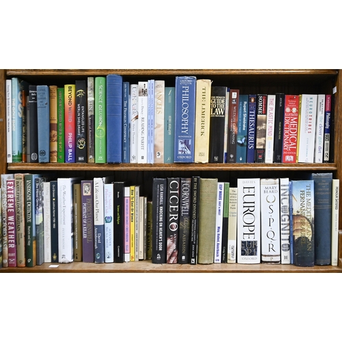 206 - Books. Twelve shelves of general and academic stock, late 19th c and later, including ancient and la... 