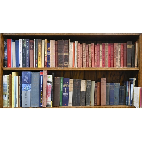 206 - Books. Twelve shelves of general and academic stock, late 19th c and later, including ancient and la... 