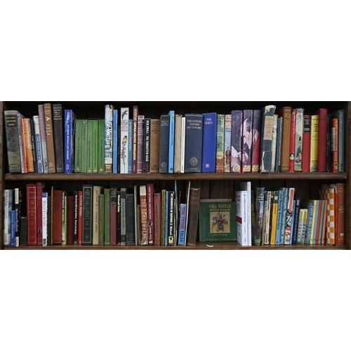 211 - Books. Eight shelves of general stock, 20th c and later, mixed bindings and sizes