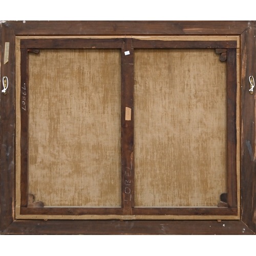 266 - Circle of Maarten de Vos - The Annunciation&nbsp;with a Carpet of Flowers, oil on canvas, 87 x 103cm... 