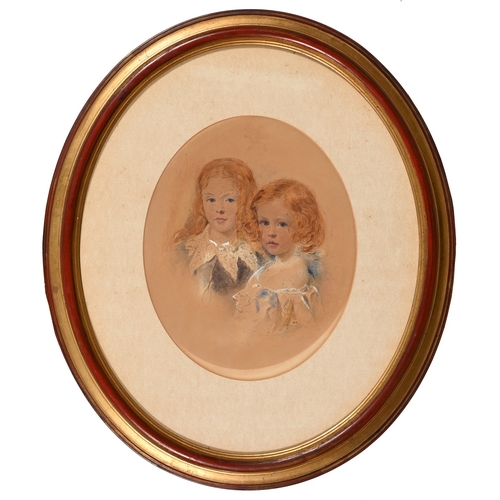 284 - *. Howard, late 19th/early 20th century - Portrait of a Young Lady, full-length, seated on a sofa, a... 