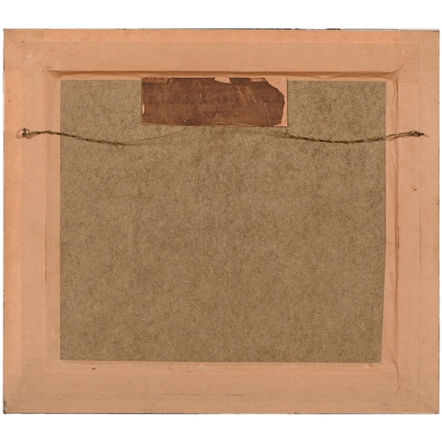 292 - Victorian School - Figures and Haystacks by the Coast, monogrammed J.T.H.,&nbsp;dated March 1884 ver... 