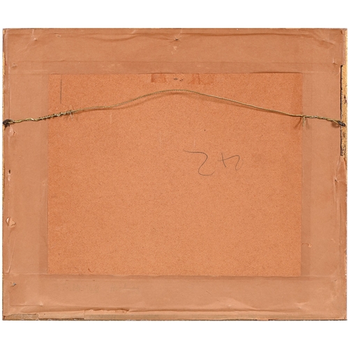 294 - William Henry Pearson (1849-1923) &ndash; Colliers at Beckton, signed and inscribed, watercolour, 25... 