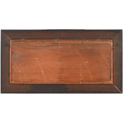 294 - William Henry Pearson (1849-1923) &ndash; Colliers at Beckton, signed and inscribed, watercolour, 25... 