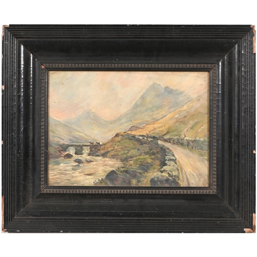 294 - William Henry Pearson (1849-1923) &ndash; Colliers at Beckton, signed and inscribed, watercolour, 25... 