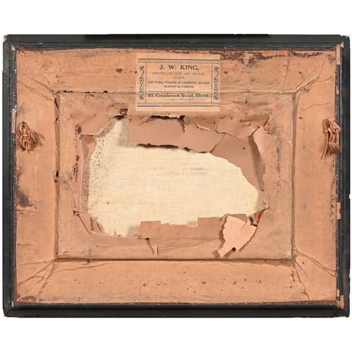 294 - William Henry Pearson (1849-1923) &ndash; Colliers at Beckton, signed and inscribed, watercolour, 25... 