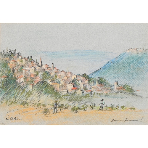 294 - William Henry Pearson (1849-1923) &ndash; Colliers at Beckton, signed and inscribed, watercolour, 25... 