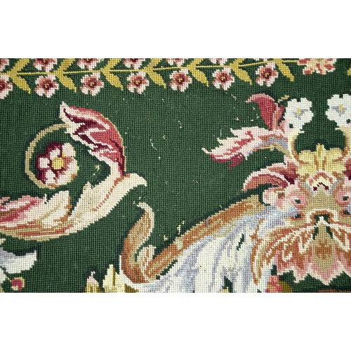 314 - A needlepoint rug, 20th c, in 18th c Aubusson style, 182 x 266cm