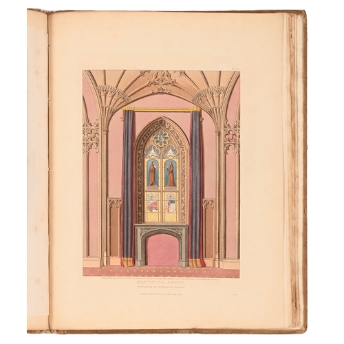 28 - Britton (John, FSA), Graphical and Literary Illustrations of Fonthill Abbey, Wiltshire; with Heraldi... 