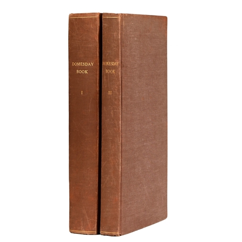 57 - Domesday Book. [Farley (Abraham, editor)], [Seu liber censualis Willelmi primi regis Angliæ], two vo... 