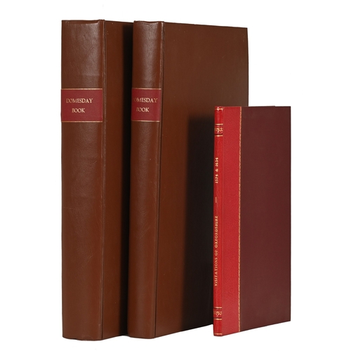 58 - Domesday Book. [Farley (Abraham, editor)], [Seu liber censualis Willelmi primi regis Angliæ], two vo... 
