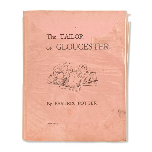 158 - Potter (Beatrix), The Tailor of Gloucester, signed, dedicated and inscribed by the author: To Elizab... 