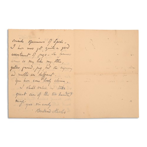 173 - POTTER, Helen Beatrix. Autograph letter, signed (Beatrix Heelis) to Elizabeth Tyson. Castle Cottage,... 