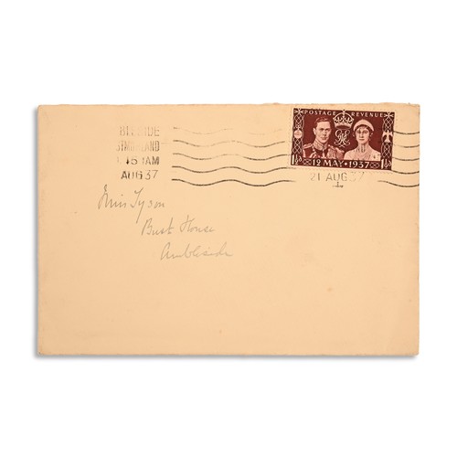 168 - POTTER, Helen Beatrix. Autograph letter, signed (H B Heelis) to Elizabeth Tyson. Castle Cottage, Saw... 