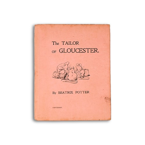 158 - Potter (Beatrix), The Tailor of Gloucester, signed, dedicated and inscribed by the author: To Elizab... 