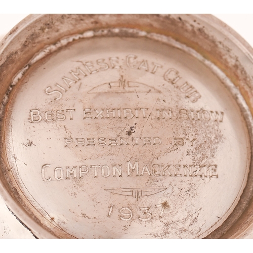158 - A George VI silver baluster cream jug of heavy gauge, 10.5cm h, by Edward Barnard & Sons Ltd, Lo... 