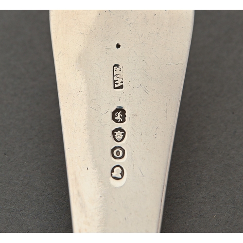 206 - A George III silver soup ladle, Old English pattern, by William Ellerby, London 1809, 6oz 10dwt... 