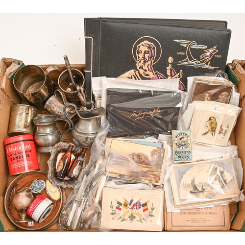 547 - Miscellaneous real photographic, topographical and other post and greetings cards, early 20th c, com... 