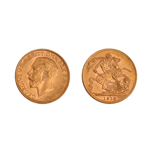 69 - Gold coin. George V, Sovereign 1913NO BUYER'S PREMIUM ON THIS LOT... 