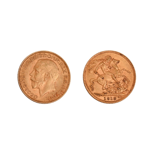 73 - Gold coin. George V, Sovereign 1913NO BUYER'S PREMIUM ON THIS LOT... 
