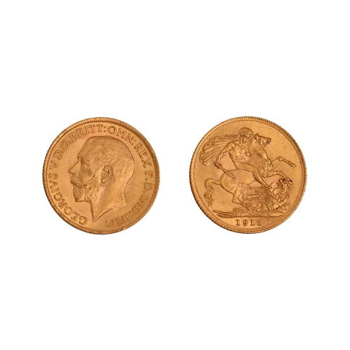 74 - Gold coin. George V, Sovereign 1913NO BUYER'S PREMIUM ON THIS LOT... 