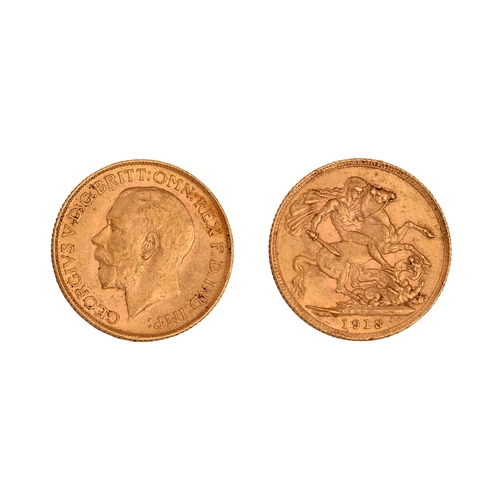 81 - Gold coin. George V, Sovereign 1913NO BUYER'S PREMIUM ON THIS LOT... 