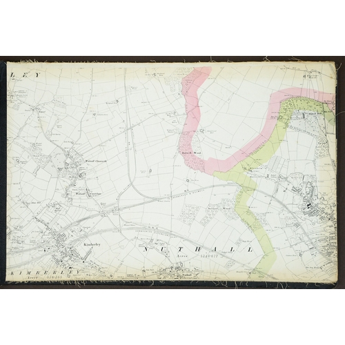 868 - Ordnance Survey: Nottingham Corporation Act, 1923, Part VI: Electricity, Plan shewing the boundaries... 