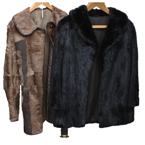 502 - Vintage Clothing. Miscellaneous ladies mink and other fur coats etc, circa 1960s and later (7)... 