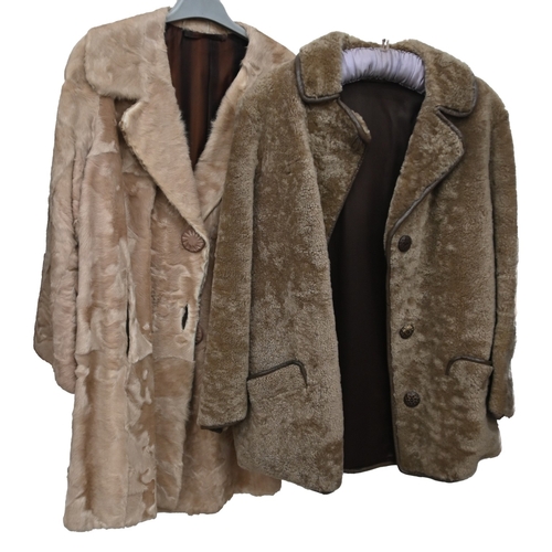 502 - Vintage Clothing. Miscellaneous ladies mink and other fur coats etc, circa 1960s and later (7)... 