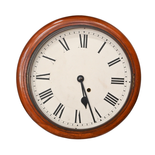 178A - A German walnut 'Vienna' wall clock, Gustav Becker, c1900, the enamel dial with anchor trademark, pe... 