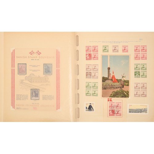 180 - Postage stamps. The very extensive Eastern European mint and used collection on leaves, including Ge... 
