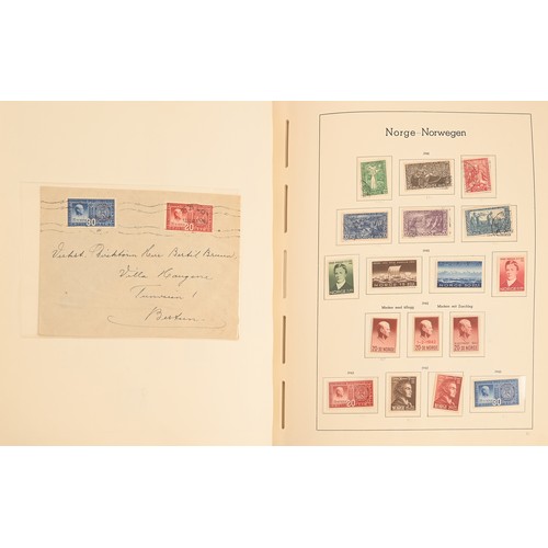 180 - Postage stamps. The very extensive Eastern European mint and used collection on leaves, including Ge... 