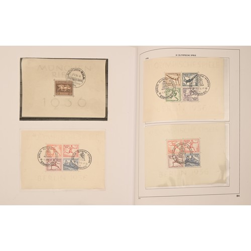 180 - Postage stamps. The very extensive Eastern European mint and used collection on leaves, including Ge... 