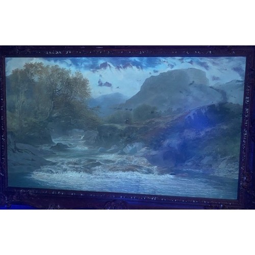 547 - Charles Pettitt (1831-1885) - On The Stream near The Mines, Coniston, signed with monogram and dated... 