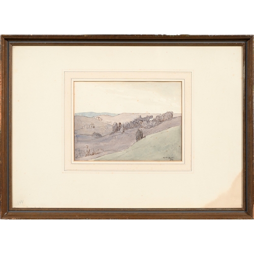 545 - Martin Hardie RE, RI, RSW (1875-1952) - Landscapes, two, both signed, one dated 1929, pen, ink and w... 